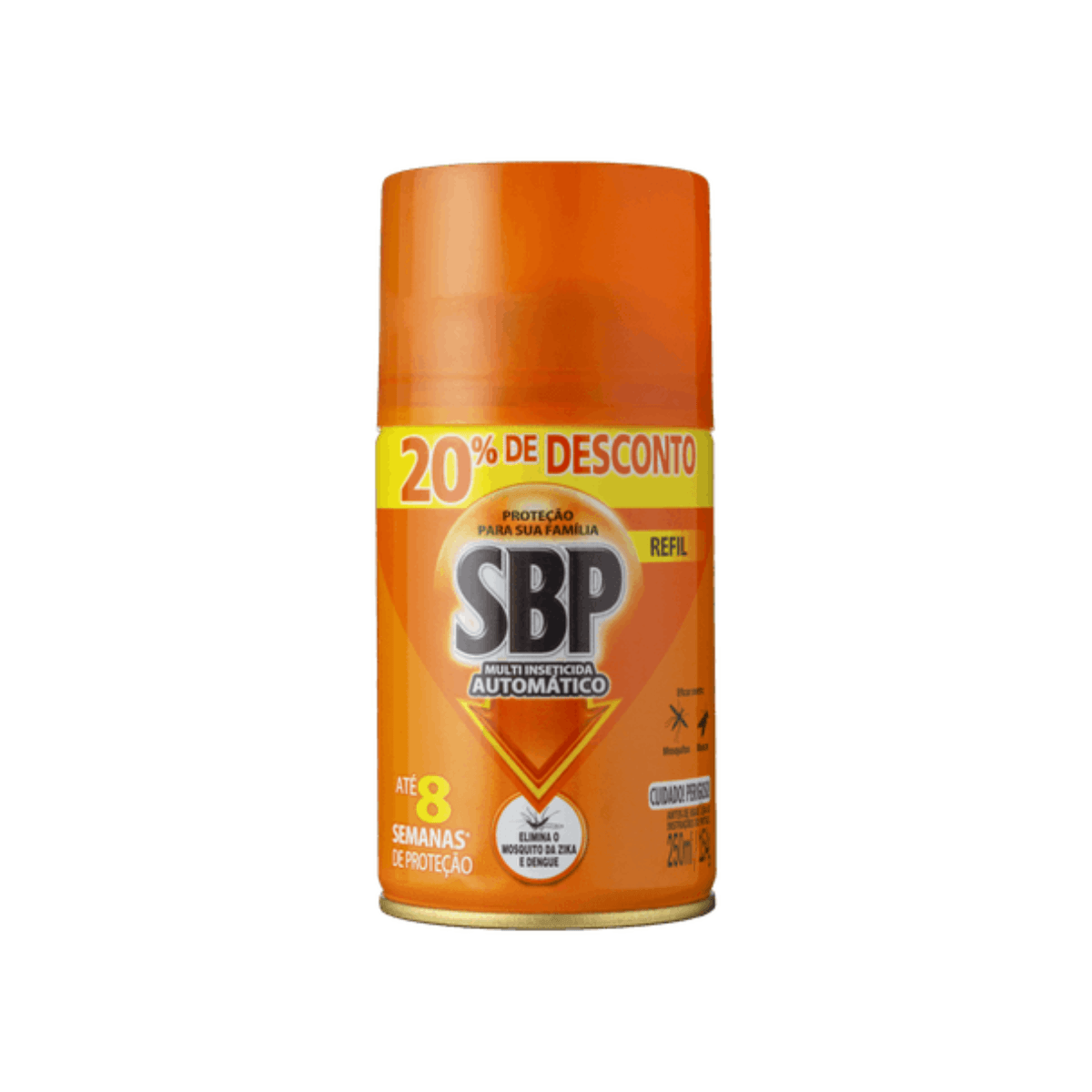 Inseticida Aerossol Multi Insetos Embalagem Econômica Refil 250ml SBP